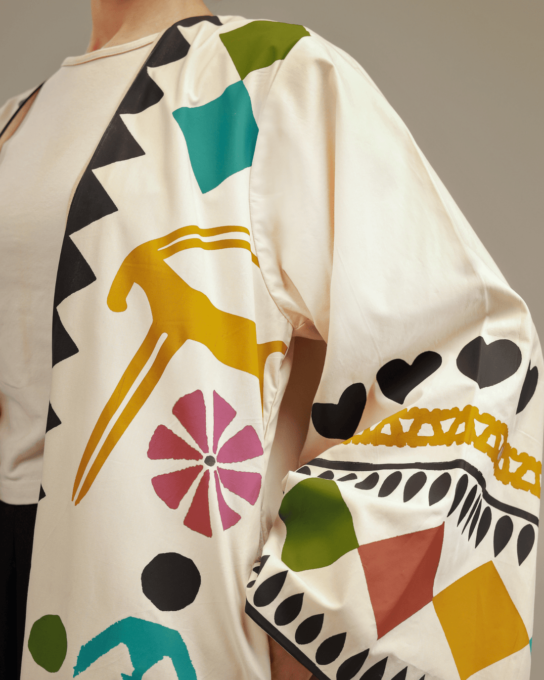 Meso Caramel Long Kimono