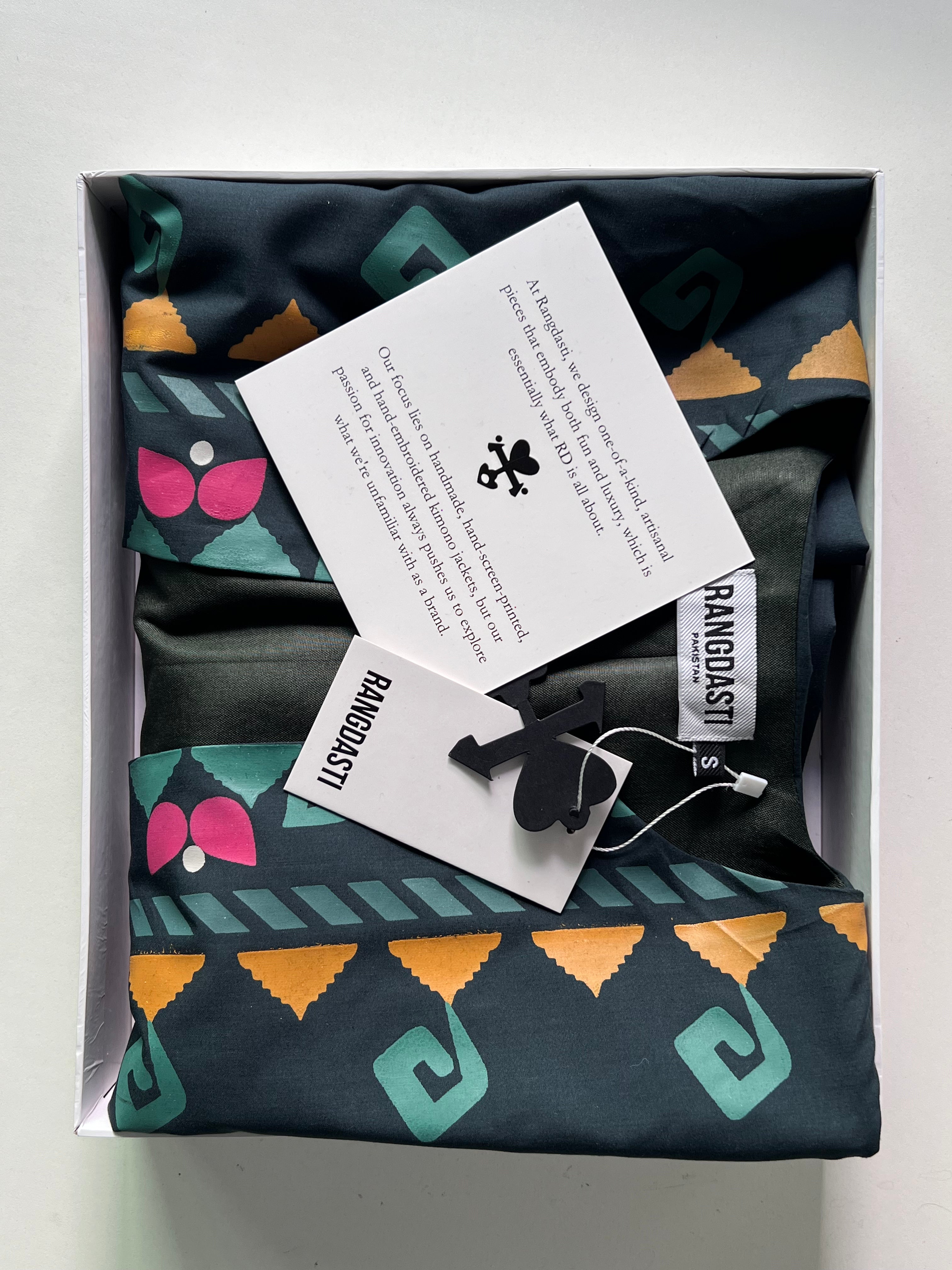 Jade Fest Green Long Jacket