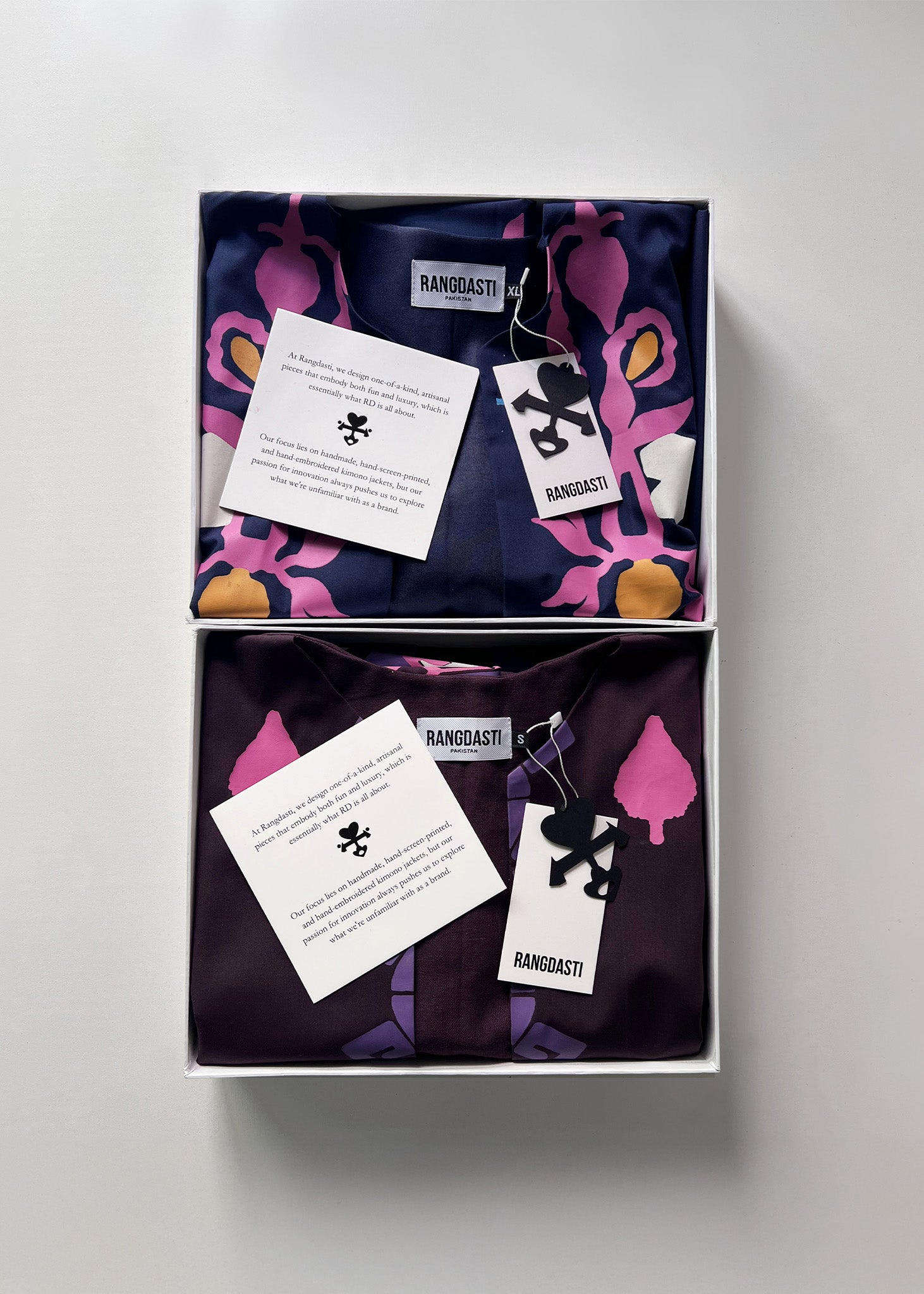 Royal Caravan Purple Long Jacket